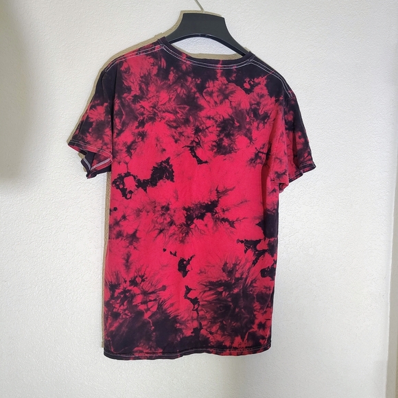 Selena Quintanilla Tie Dye Graphic T-Shirt Red Black | Official Merch | Size M - Picture 13 of 13